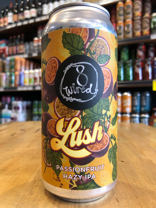 8 Wired Lush Passionfruit Hazy IPA 440ml Can