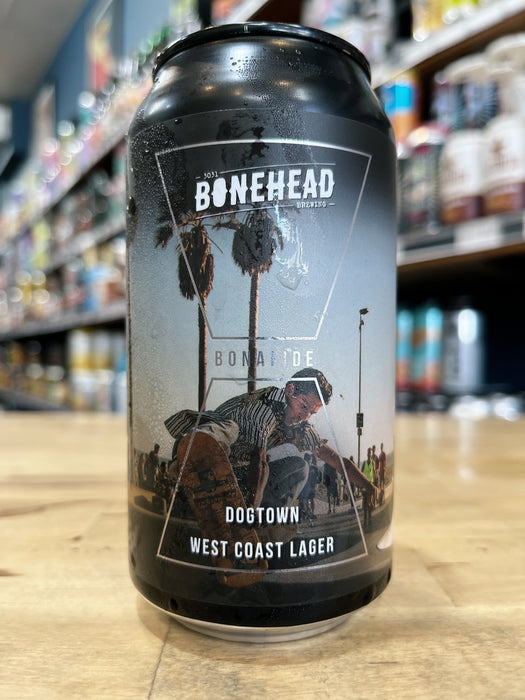 Bonehead Dogtown West Coast Lager 375ml can