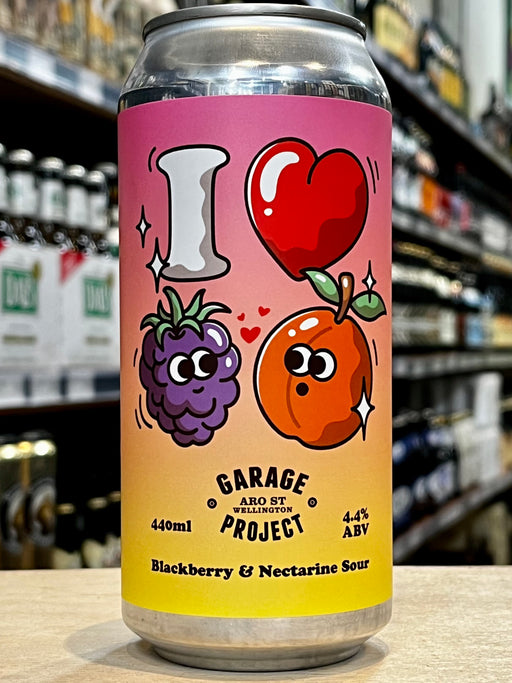 Garage Project I Heart Blackberry & Nectarine Sour 440ml Can