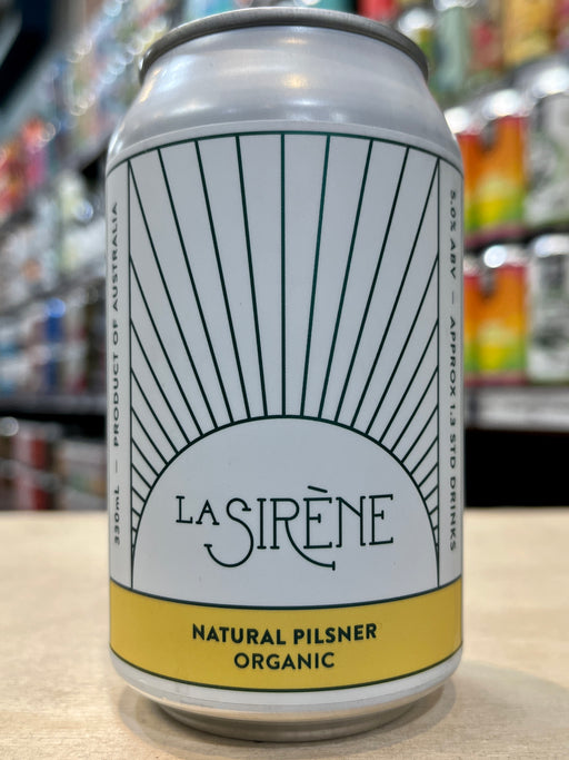 La Sirene Organic Pilsner 330ml Can
