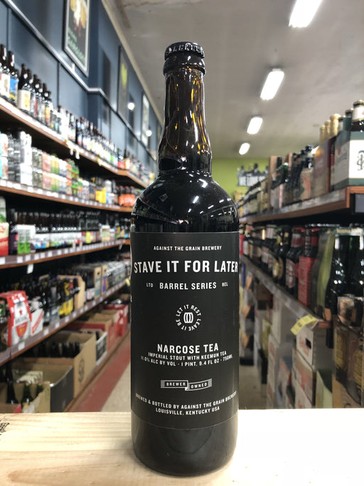 Against the Grain Narcose Tea Imperial Stout (Stave It For Later) 750ml - Purvis Beer
