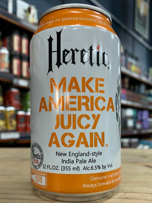 Heretic Make America Juicy Again New England IPA 355ml Can