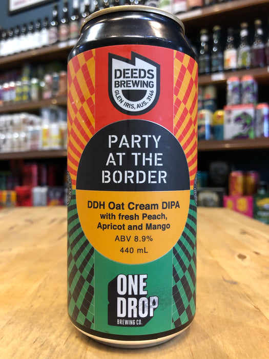 Deeds x One Drop Party At The Border 440ml Can