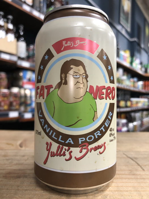 Yullis Fat Nerd Vanilla Porter 375ml Can