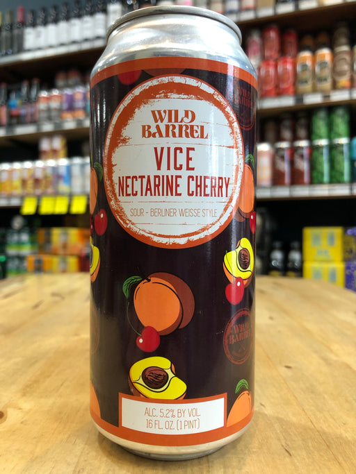 Wild Barrel Vice w/ Nectarine Cherry 473ml Can