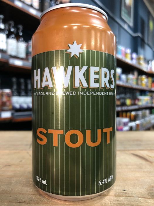 Hawkers Stout 375ml Can