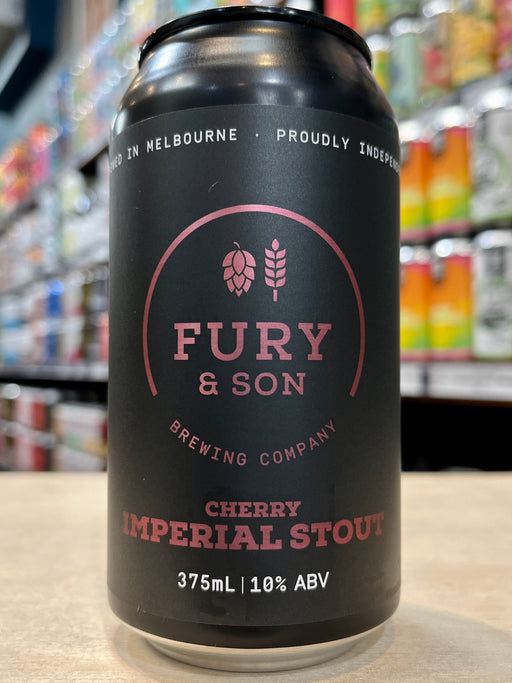 Fury & Son Cherry Imperial Stout 375ml Can