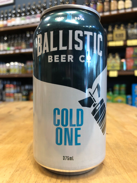 Ballistic Cold One 375ml Can