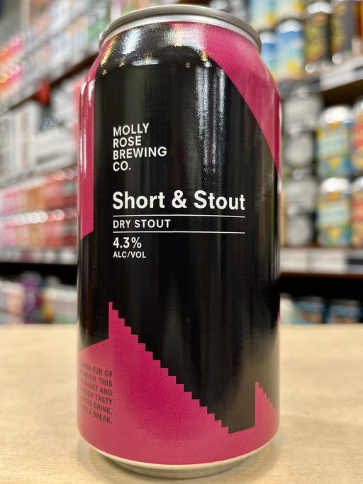 Molly Rose Short & Stout Dry Stout 375ml Can