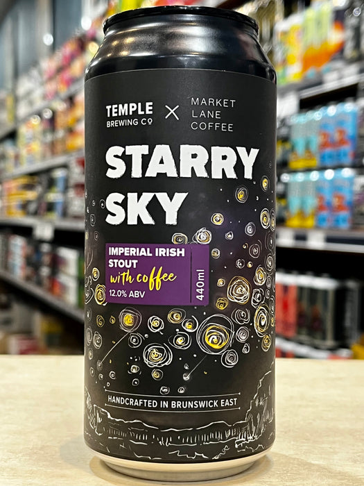 Temple Starry Sky Imperial Irish Stout 440ml Can