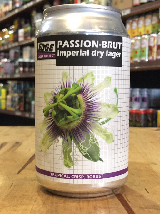 Edge Passion-Brut Imperial Dry Lager 355ml Can