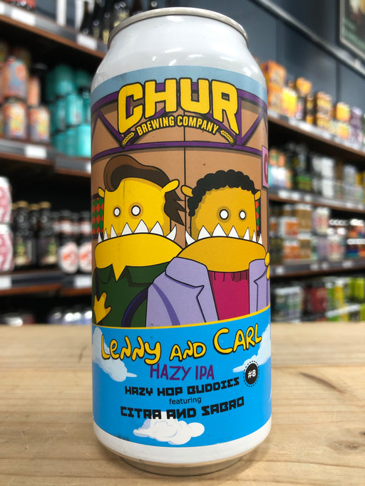 Chur Lenny And Carl - Hazy Hop Buddies #8 440ml Can