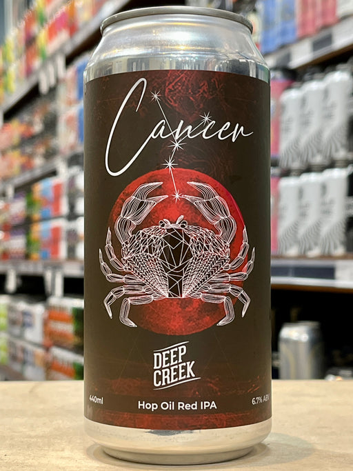 Deep Creek Cancer Hop Oil Red IPA 440ml Can