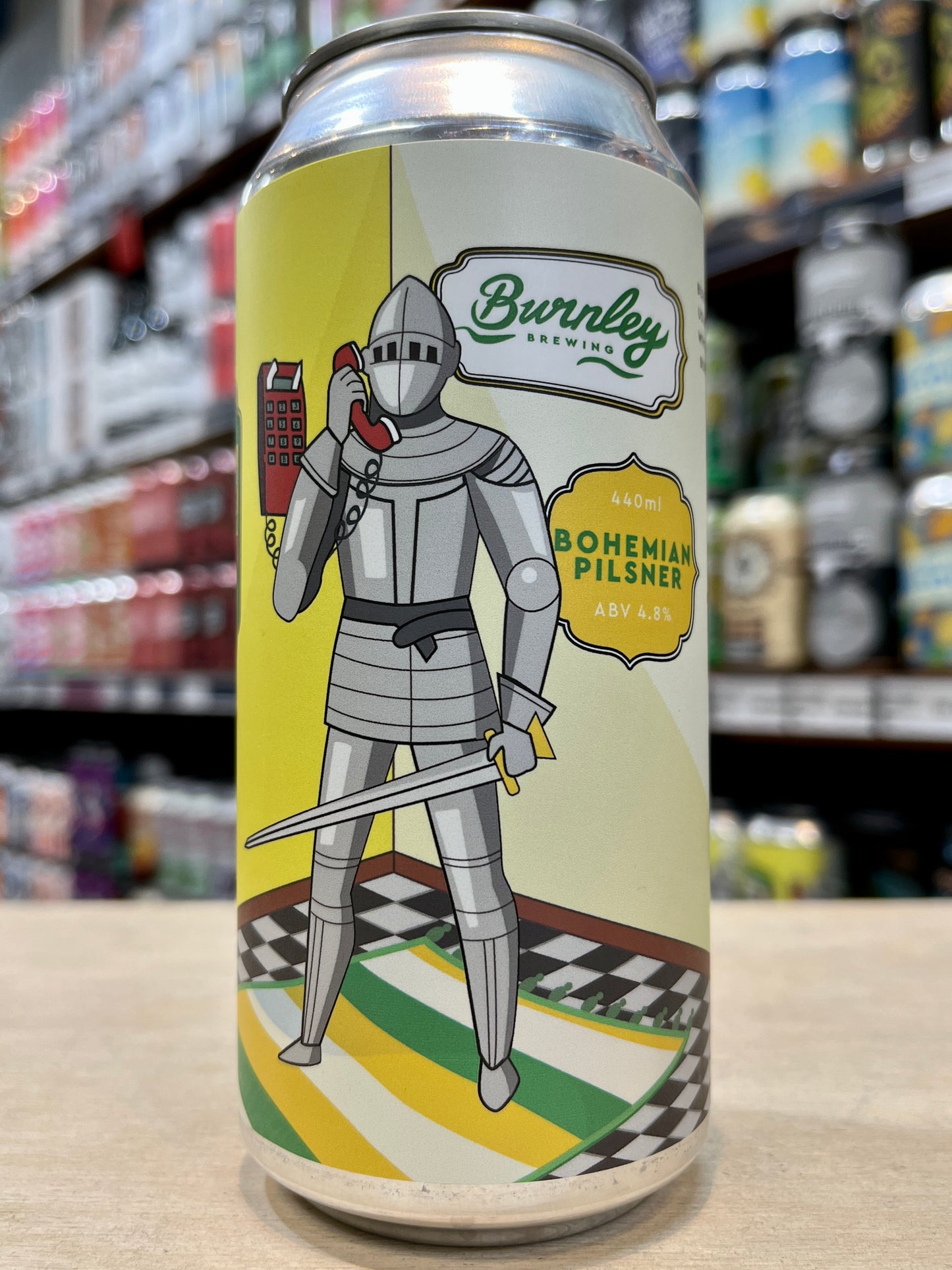 Burnley Bohemian Pilsner 440ml Can