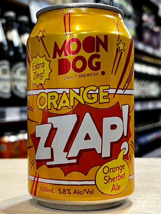 Moon Dog Orange zZap Orange Sherbet Ale 330ml Can