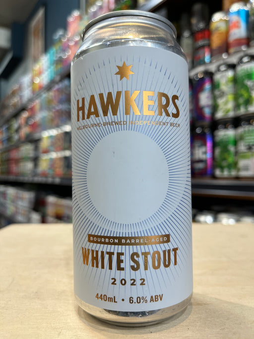 Hawkers BBA White Stout 2022 440ml Can