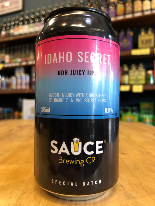 Sauce Idaho Secret IPA 375ml Can