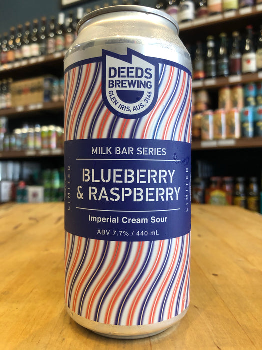 Deeds Milk Bar Series #4 Blueberry & Raspberry Sour 440ml Can