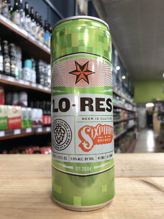 SixPoint Lo-Res Session IPA 355ml Can