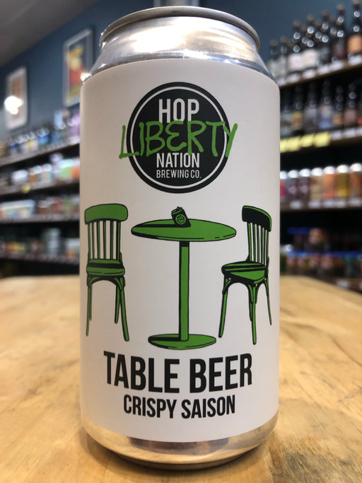 Hop Nation Table Beer - Crispy Saison 375ml Can
