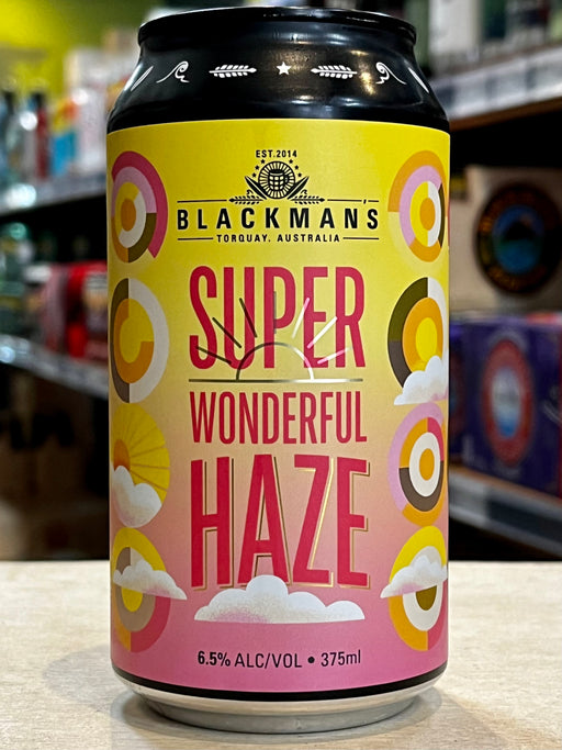 Blackman's Super Wonderful Haze Hazy IPA 375ml Can