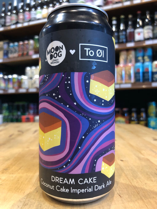 Moon Dog & To Ol Dream Cake Coconut Cake Imperial Dark Ale 440ml Can