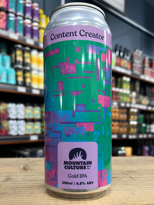 Mountain Culture Content Creator Cold IPA 500ml Can