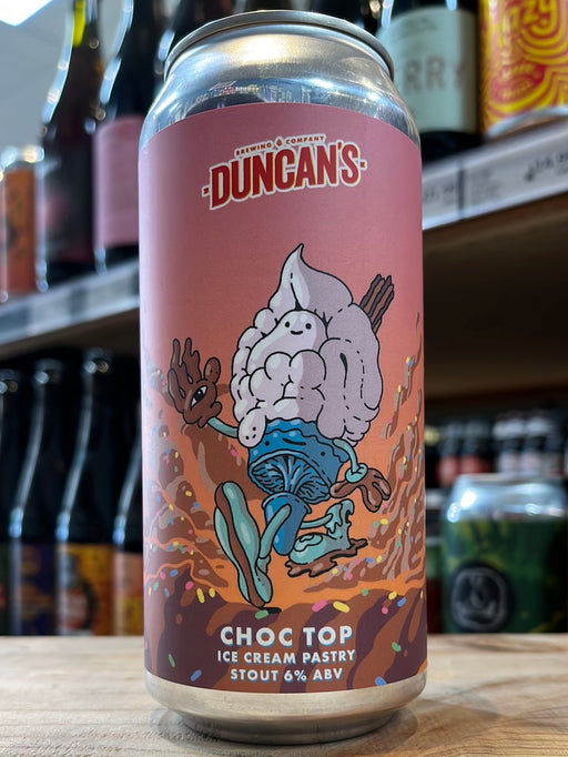 Duncans Choc Top Ice Cream Pastry Stout 440ml Can
