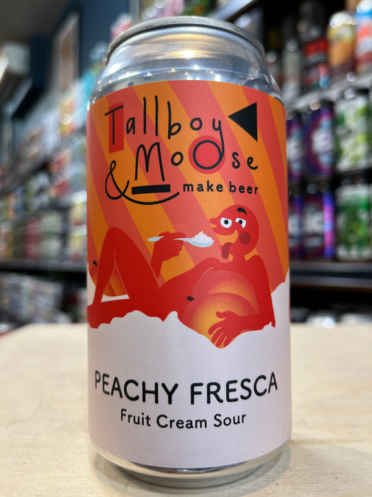 Tallboy And Moose Peachy Fresca Fruit Cream Sour 375ml Can