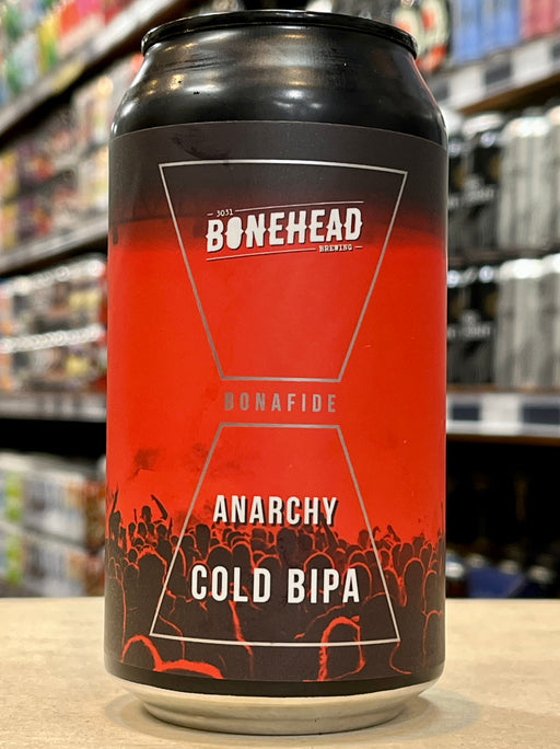 Bonehead Anarchy Black Cold IPA 375ml Can