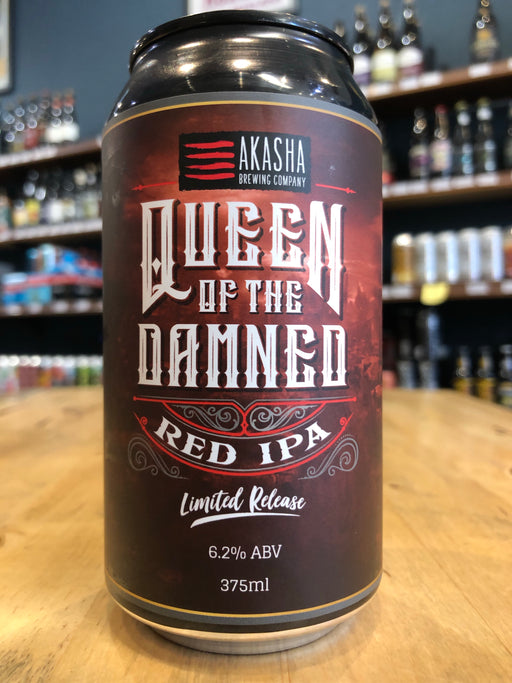 Akasha Queen of the Damned Red IPA 375ml Can