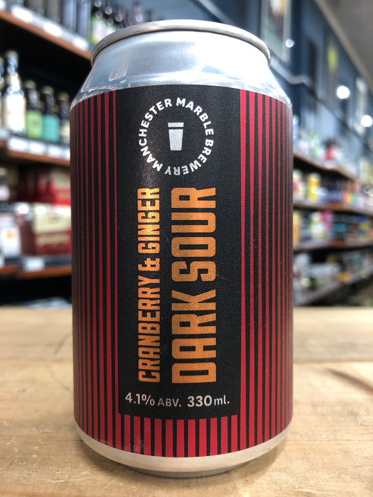 Marble Beers Cranberry & Ginger Dark Sour 330ml Can