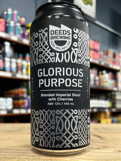 Deeds Glorious Purpose Imperial Stout 440ml Can