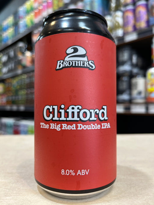 2 Brothers Clifford The Big Red IIPA 375ml Can