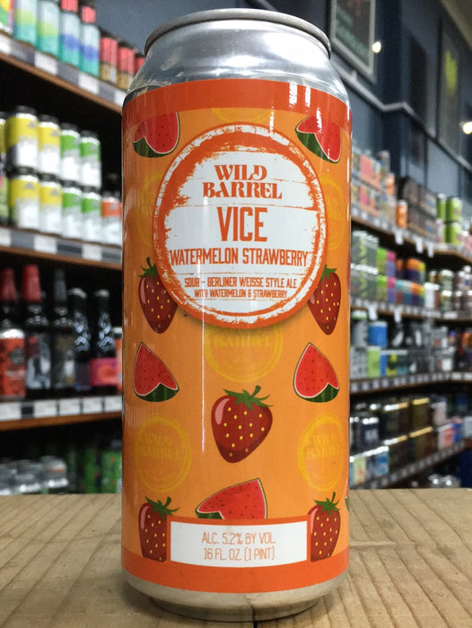 Wild Barrel Vice Watermelon Strawberry Sour 473ml Can