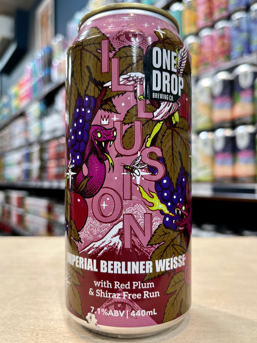 One Drop Illusion Imperial Berliner Weisse 440ml Can