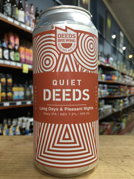 Quiet Deeds Long Days and Pleasant Nights Hazy IPA 440ml Can