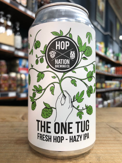Hop Nation One Tug - Fresh Hop Hazy IPA 375ml Can
