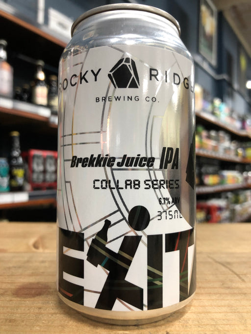 Exit / Rocky Ridge Brekkie Juice IPA 375ml Can