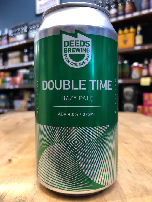 Deeds Double Time Hazy Pale 375ml Can