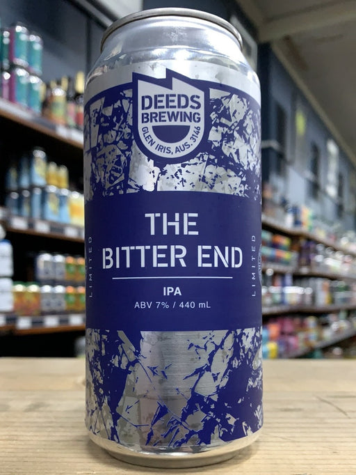 Deeds The Bitter End IPA 440ml Can