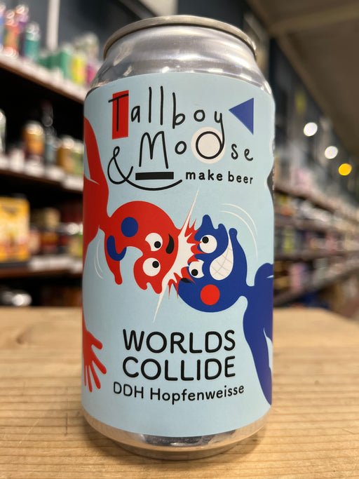 Tallboy & Moose Worlds Collide DDH Hopfenweisse 375ml Can