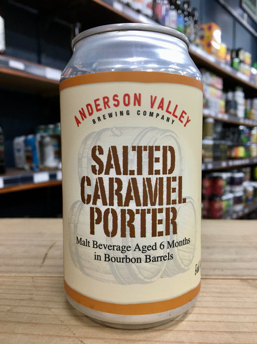 Anderson Valley Salted Caramel Bourbon Barrel Aged Porter 355ml Can