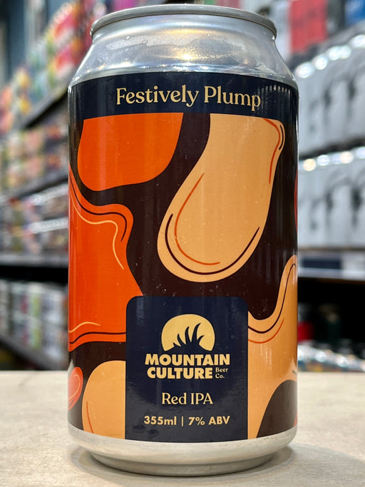 Mountain Culture Festively Plump Red IPA 355ml Can