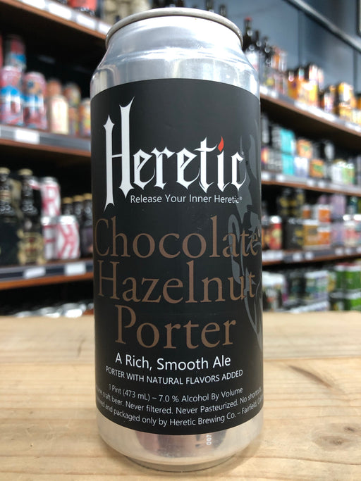 Heretic Chocolate Hazelnut Porter 473ml Can