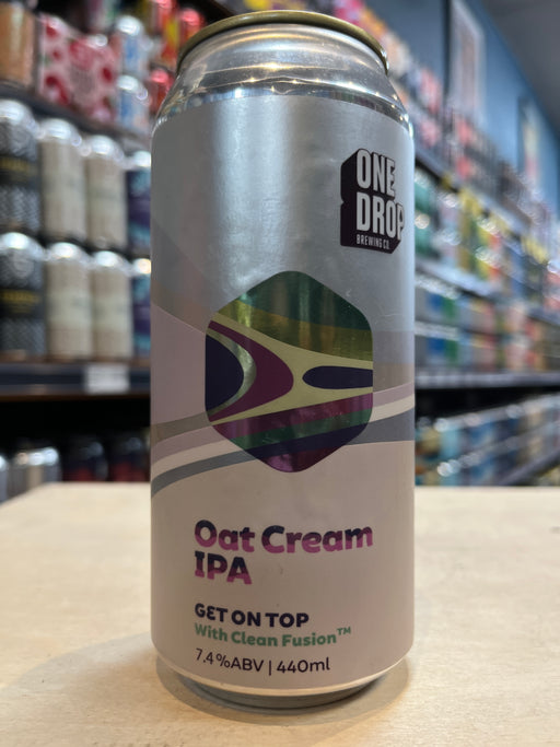 One Drop Get On Top Oat Cream IPA 440ml Can