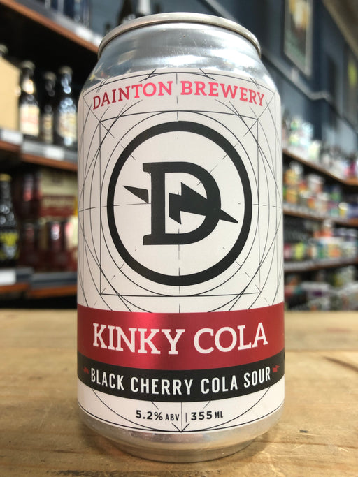 Dainton Kinky Cola Black Cherry Cola Sour 355ml Can