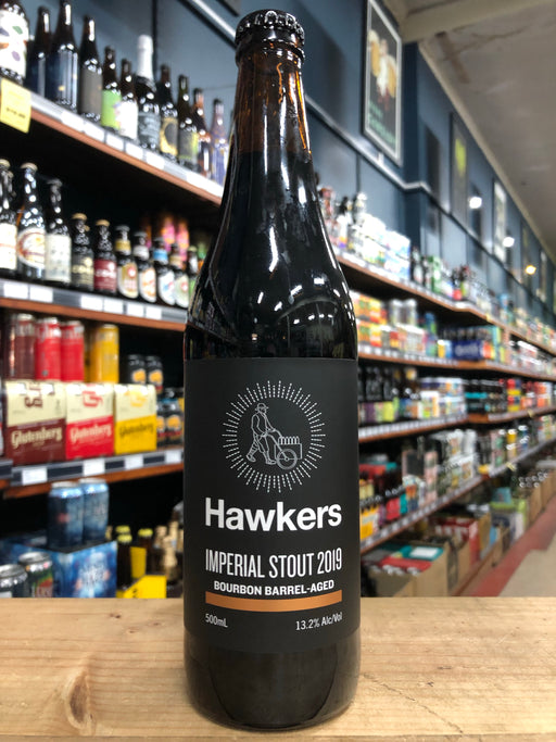 Hawkers Bourbon Barrel-Aged Imperial Stout 2019 500ml