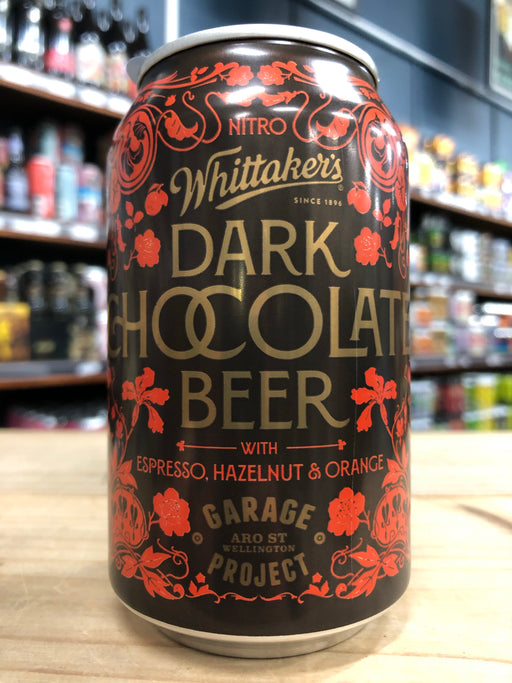 Garage Project Whittaker's Dark Chocolate Beer 330ml Can  [2 Can Limit per customer]
