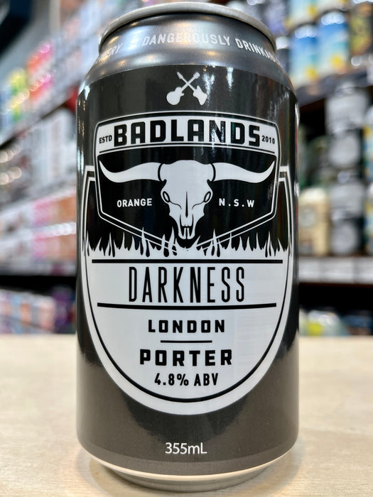 Badlands Darkness London Porter 355ml Can